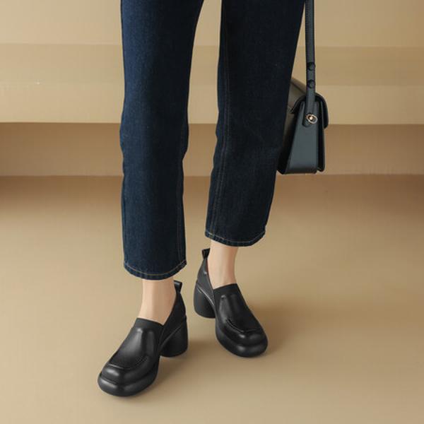 Handcrafted Luxury Leather Women's Shoes - Elegance Redefined(Edsl2741)