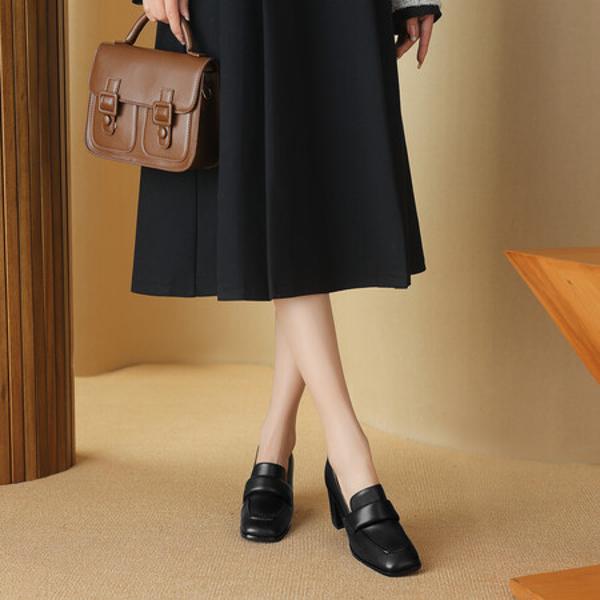 Handcrafted Luxury Leather Women's Shoes - Elegance Redefined(Edsl2747)