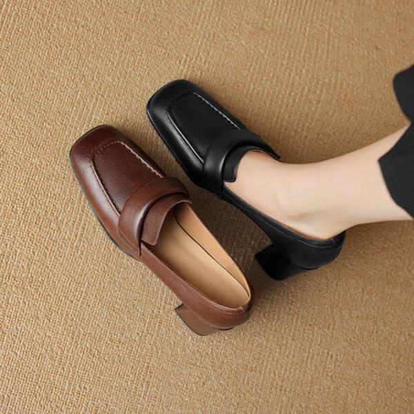 Handcrafted Luxury Leather Women's Shoes - Elegance Redefined(Edsl2747)