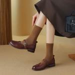 Exquisite Handmade Leather Women's Shoes: Luxurious Elegance(Edsl2736)