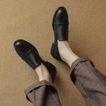 Handcrafted Luxury Leather Women's Shoes with Elegance(Edsl2738)