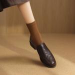 Elegant Handmade Leather Women's Shoes: Luxurious Craftsmanship(Edsl2735)