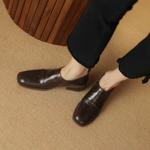 Exquisite Handcrafted Leather Women's Shoes: Luxurious Elegance(Edsl2760)