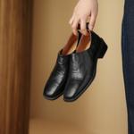 Exquisite Handcrafted Leather Women's Shoes: Luxurious Elegance(Edsl2760)