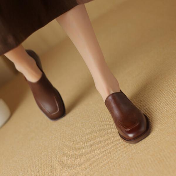 Exquisite Handcrafted Leather Women's Shoes: Elevate Your Elegance and Luxury(Edsl2762)