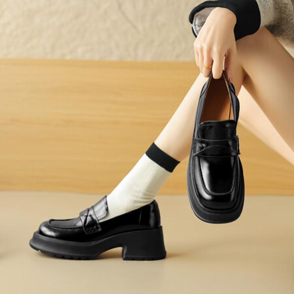 Exquisite Handcrafted Leather Women’s Shoes: Luxurious Elegance(Edsl2785)