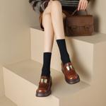 Handcrafted Luxury Leather Women's Shoes: Elegance Redefined(Edsl2796)