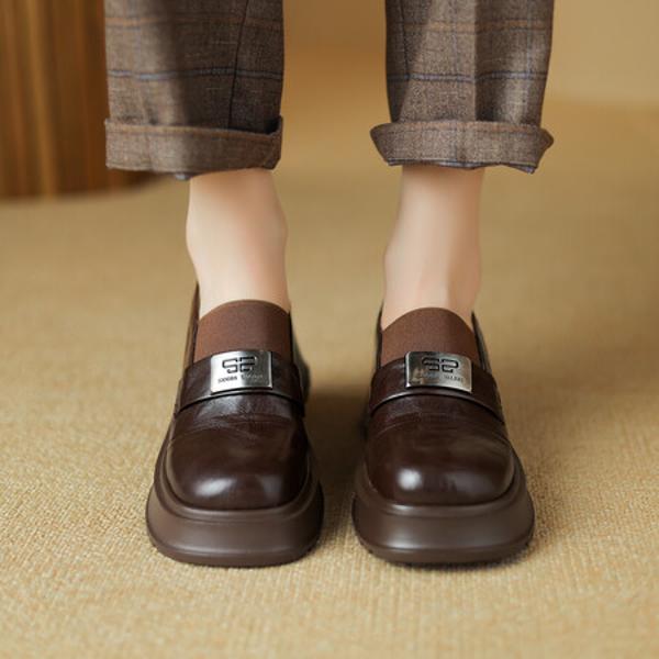 Handcrafted Luxury Leather Women's Shoes(Edsl2777)