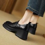 Handcrafted Luxury Leather Women's Shoes(Edsl2777)