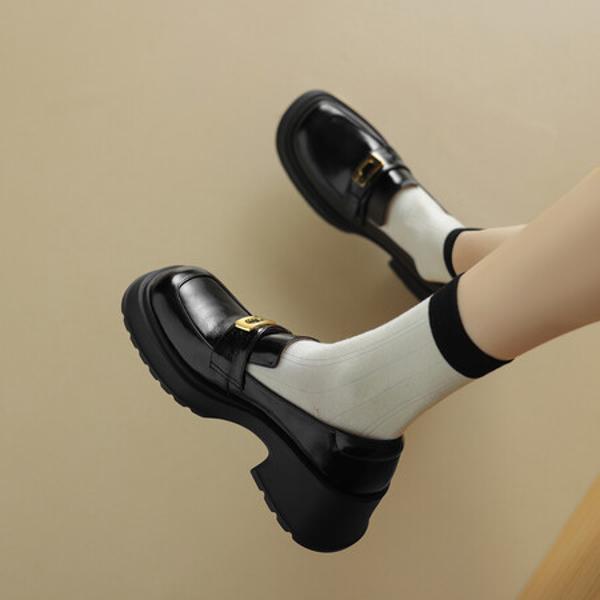 Elegant Handmade Genuine Leather Women's Shoes(Edsl2779)