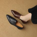 Handcrafted Luxurious Leather Women's Shoes(Edsl2763)