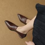 Handcrafted Luxurious Leather Women's Shoes(Edsl2763)