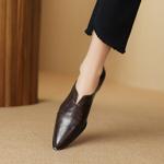 Luxurious Handcrafted Leather Shoes for Elegant Women(Edsl2765)