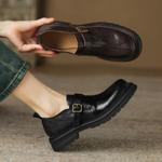 Handcrafted Luxury Leather Women's Shoes: Timeless Elegance & Quality(Edsl2810)