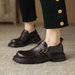 Handcrafted Luxury Leather Women's Shoes: Timeless Elegance & Quality(Edsl2810)