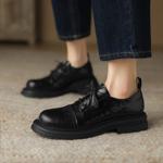 Handcrafted Leather Women's Shoes: Luxury & Elegance(Edsl2809)