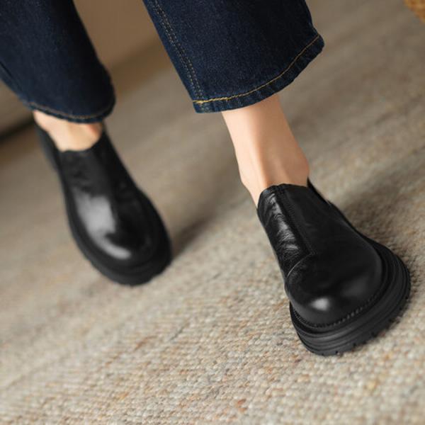 Handcrafted Luxury Genuine Leather Women's Shoes(Edsl2807)