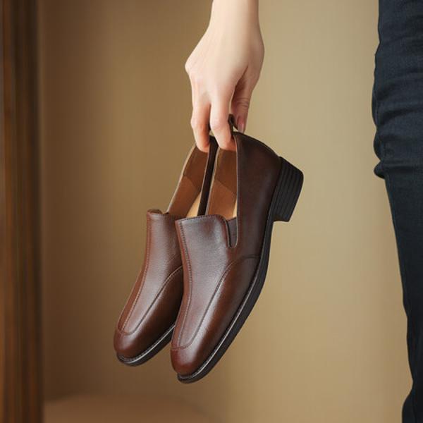 Handcrafted Leather Women’s Shoes: Elegance & Luxury(Edsl2773)