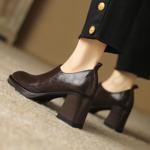 Exquisite Handmade Leather Women's Shoes: Luxury and Elegance(Edsl2789)