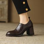 Exquisite Handmade Leather Women's Shoes: Luxury and Elegance(Edsl2789)