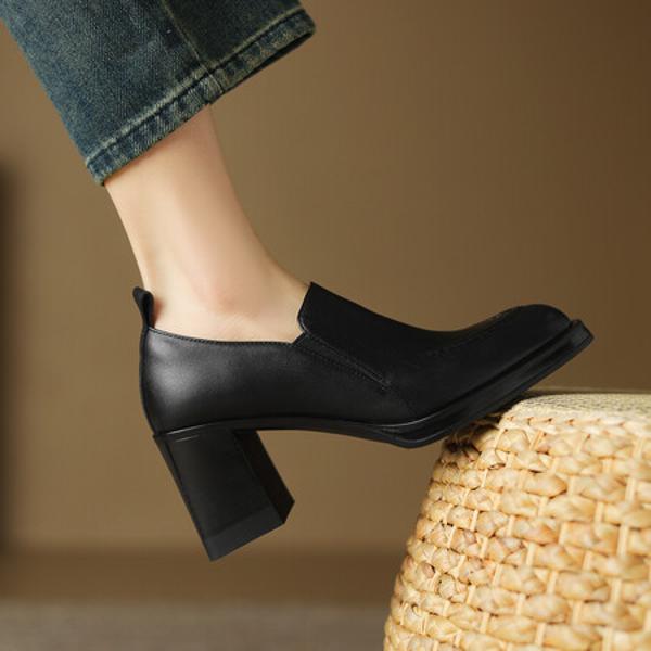 Luxury Handcrafted Genuine Leather Women’s Shoes with Exquisite Craftsmanship(Edsl2795)