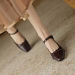 Elegant Handcrafted Leather Women's Shoes – Luxury and Quality.(Edsl2801)