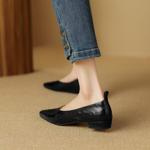 Handcrafted Luxury Leather Women's Shoes for Elegant Style(Edsl2776)