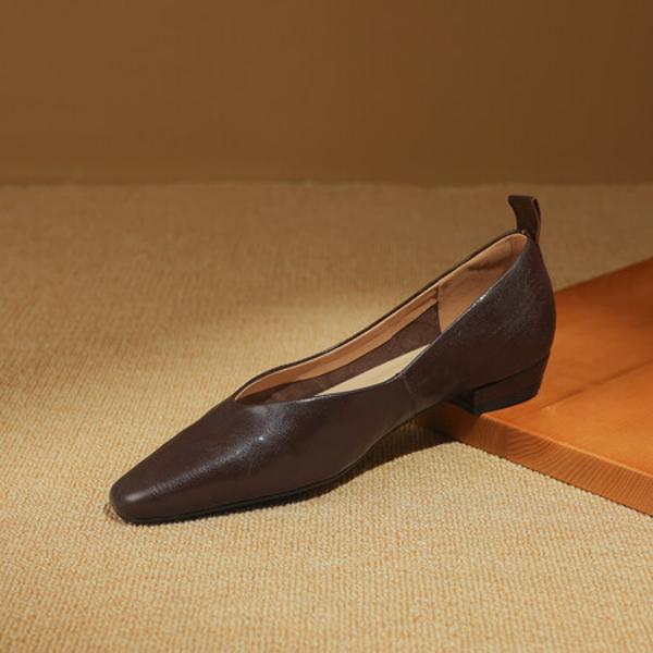 Handcrafted Luxury Leather Women's Shoes for Elegant Style(Edsl2776)