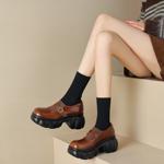 Handcrafted Genuine Leather Women's Shoes: Luxury, Elegance, and Quality(Edsl2797)