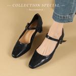 Handcrafted Genuine Leather Women's Shoes: Luxurious Elegance in Every Stitch(Edsl2800)