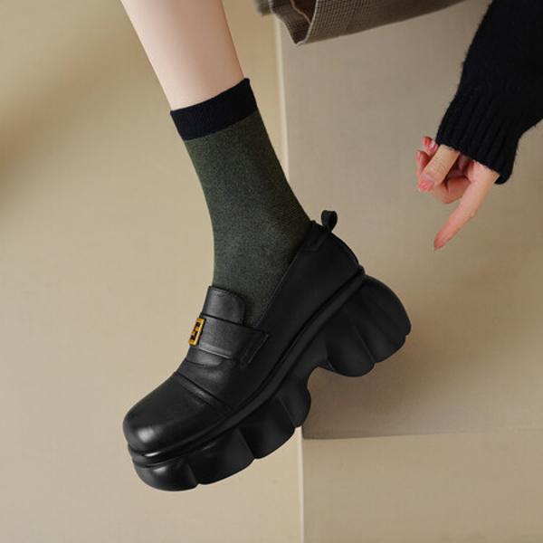 Handcrafted Genuine Leather Women's Shoes: Elegance, Quality, and Luxury(Edsl2794)