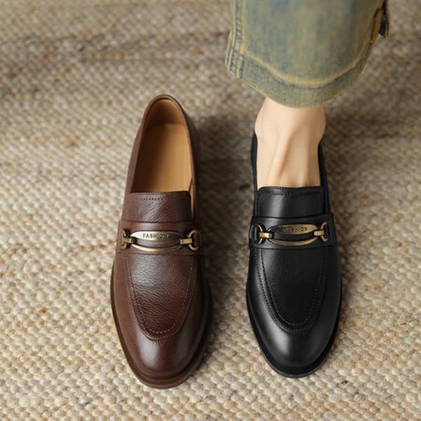 Luxury Handcrafted Leather Women's Shoes - Elegance Redefined(Edsl2786)