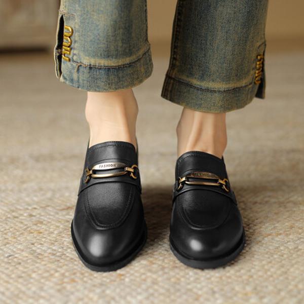 Luxury Handcrafted Leather Women's Shoes - Elegance Redefined(Edsl2786)