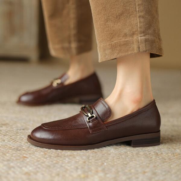 Luxury Handcrafted Leather Women's Shoes - Elegance Redefined(Edsl2786)