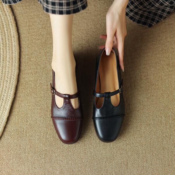 Exquisite Handmade Leather Women’s Shoes: A Touch of Luxury and Elegance(Edsl2月-90)