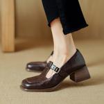 Elegant Handcrafted Leather Women's Shoes: Luxury Quality & Artisanal Craftsmanship(Edsl2819)