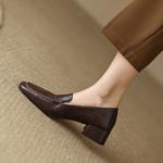 Exquisite Handcrafted Leather Women's Shoes: Luxury, Elegance, Quality(Edsl2月-36)
