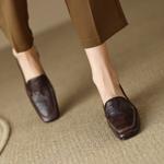 Exquisite Handcrafted Leather Women's Shoes: Luxury, Elegance, Quality(Edsl2月-36)