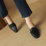 Handcrafted Leather Women's Shoes: Elegance Meets Luxury Quality(Edsl2774)