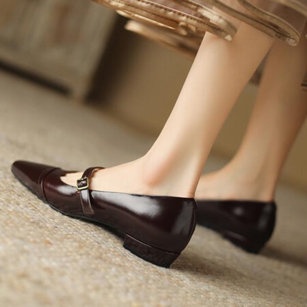 Handcrafted Luxury Leather Women's Shoes: Exquisite Artistry Meets Elegant Design(Edsl2790)