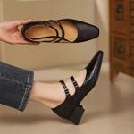 Exquisite Handcrafted Leather Women's Shoes for Elegance(Edsl2822)