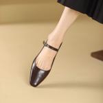 Elegant Handcrafted Genuine Leather Women’s Shoes - Luxury Quality(Edsl2823)