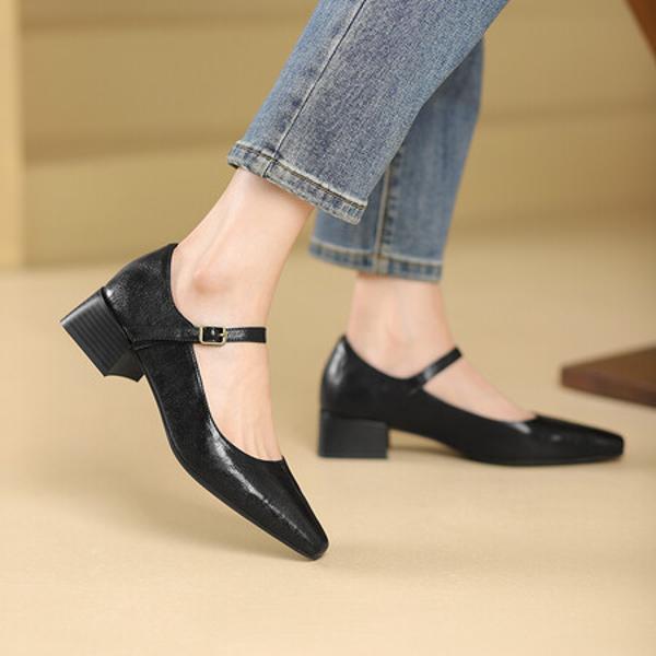 Elegant Handcrafted Genuine Leather Women’s Shoes - Luxury Quality(Edsl2823)