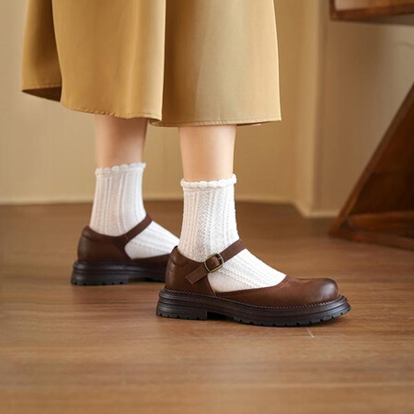 Luxurious Handcrafted Leather Women's Shoes: Exquisite Quality & Elegant Design(Edsl2851)