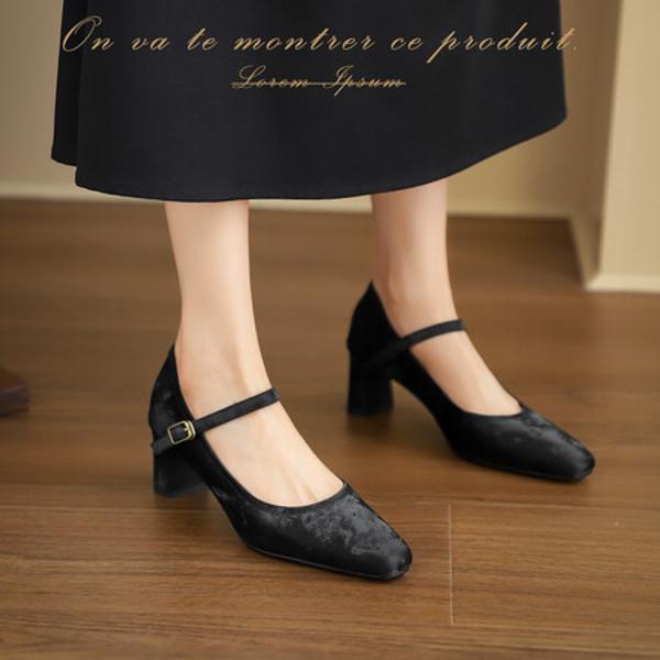 Handcrafted Luxury Leather Women's Shoes: Timeless Elegance(Edsl8月-00)