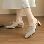 Exquisite Handmade Leather Ladies' Shoes: A Luxurious Craft of Elegance(Edsl2859)