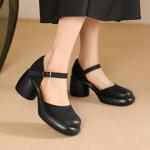 Exquisite Handcrafted Leather Women's Shoes: Luxury, Quality, and Elegance(Edsl2861)