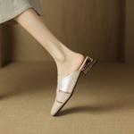 Handcrafted Luxury Genuine Leather Women's Shoes for Elegance(Edsl2892)