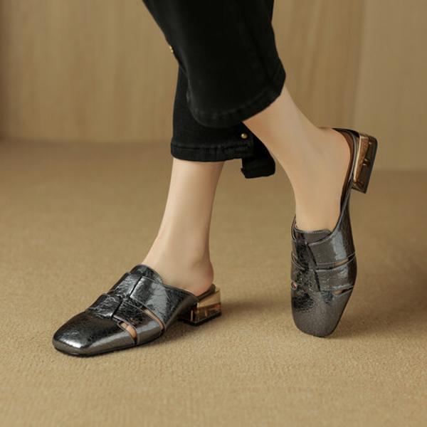 Handcrafted Luxury Genuine Leather Women's Shoes for Elegance(Edsl2892)