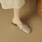 Handcrafted Luxury Leather Women’s Shoes - Timeless Elegance(Edsl2893)